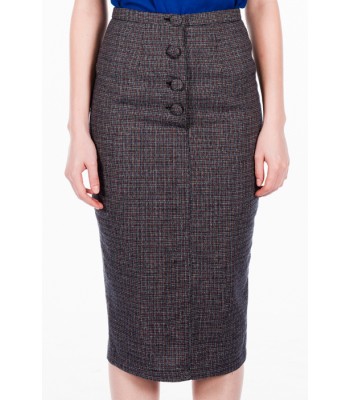 Classic Checkered Skirt