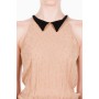 Nude Ace W Collar Overall Short - front detail