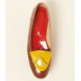 Mocassin red/brown/yellow - top