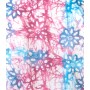 Corak Neon Blue/Red Chiffon Layer - fabrics
