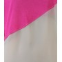 Organic Cotton Pink Zig Zag Grey Long top - front detail