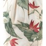 Puff Dress Cream Floral - fabric