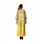 Kimono Jacket in Floral Yellow
